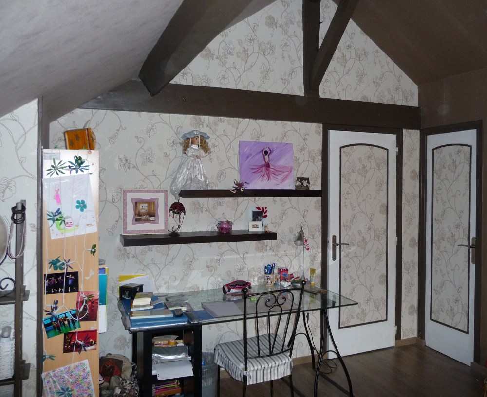 Une chambre  l'tage